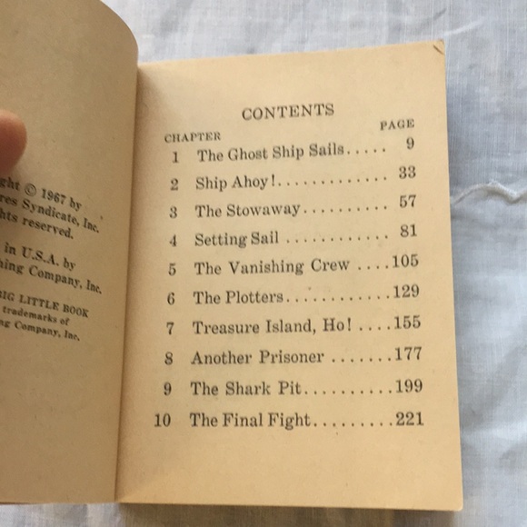 Popeyes Ghost Ship To Treasure Island ( A Big Little Book) - Picture 8 of 10